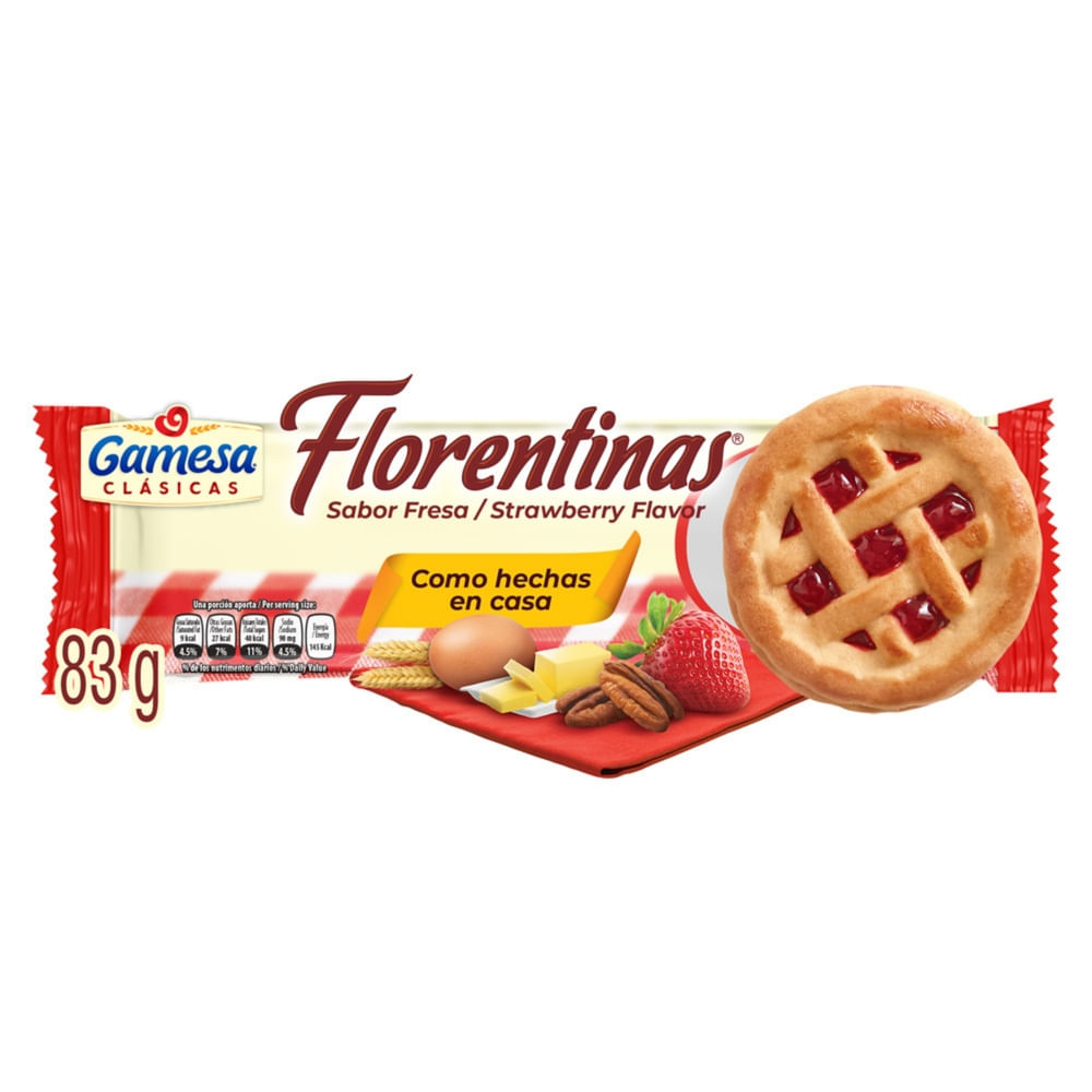 Galleta Gamesa Florentina Fresa - 83 g