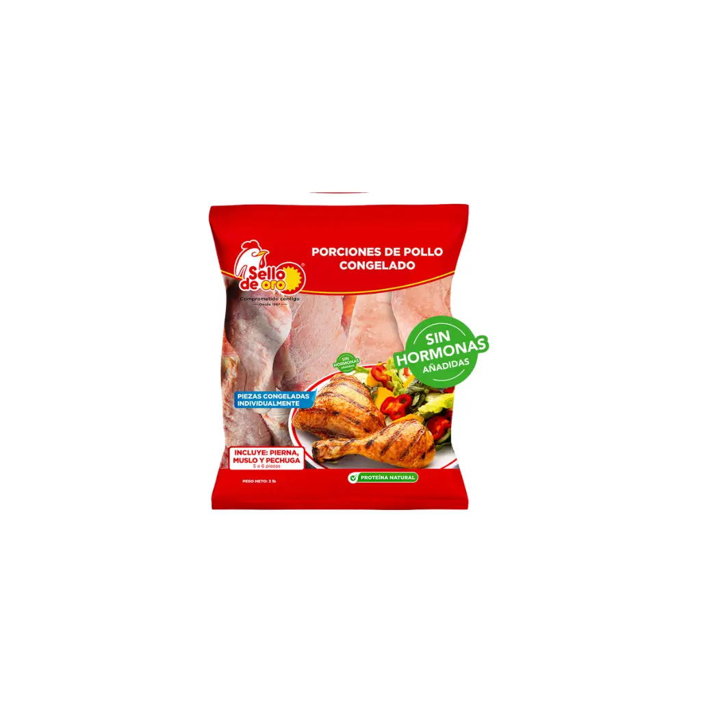 Pollo Sello de Oro Muslo y Pierna 1 Lb