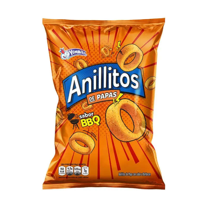 Anillitos de Papas BBQ Yummies 150g