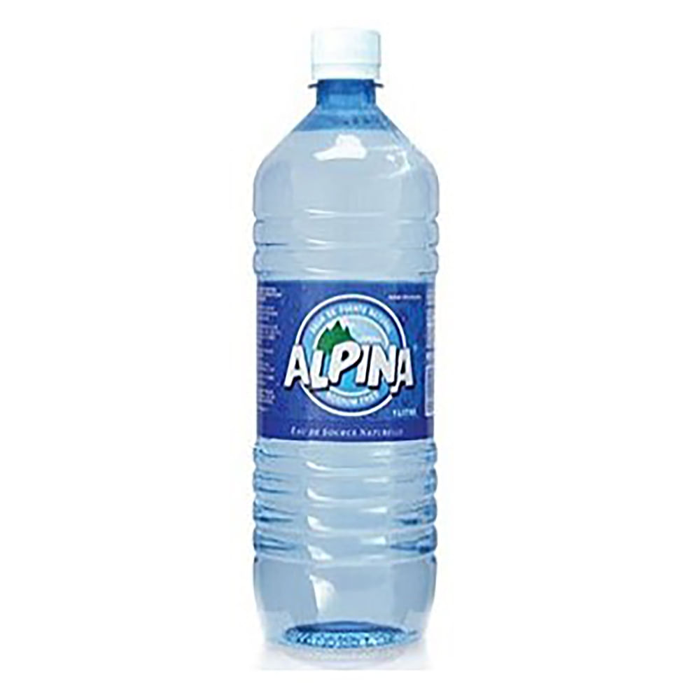 Agua Pura Alpina Clasica Botella - 1 Litro