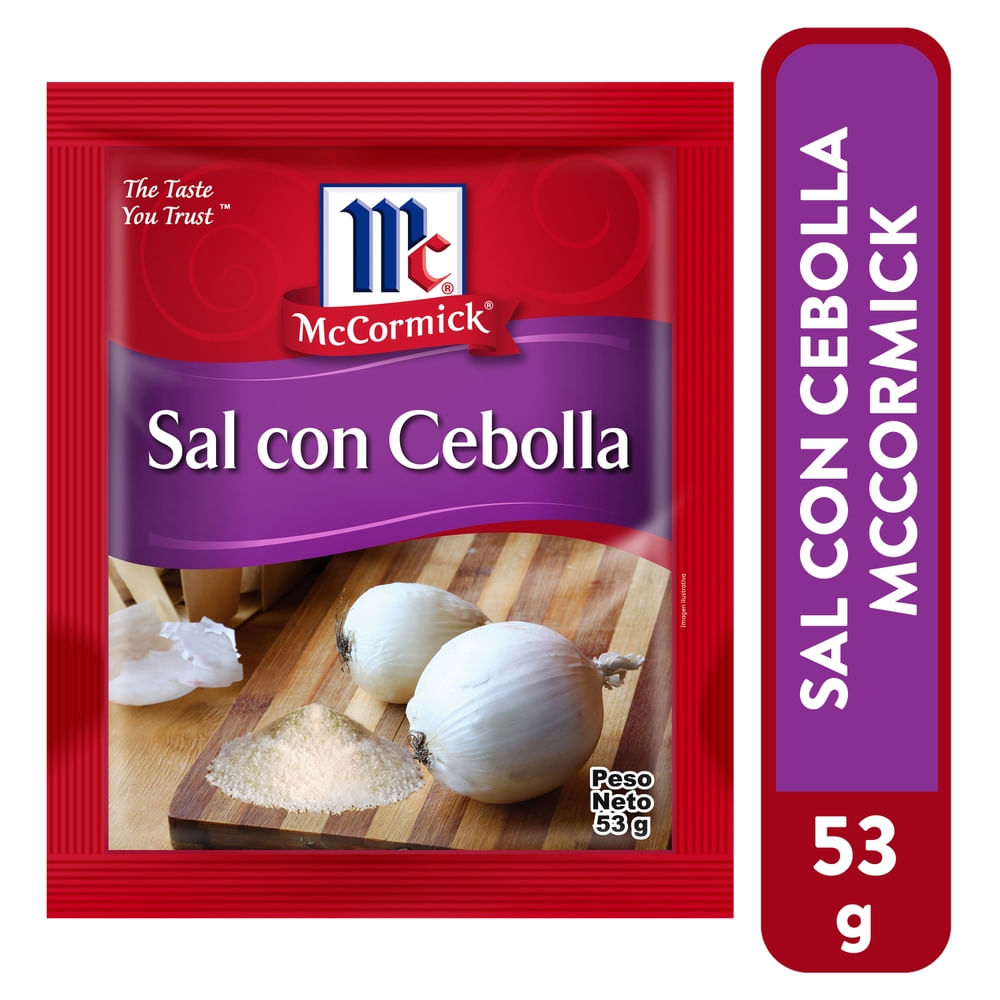 Sal Con Cebolla Mccormick - 6 g