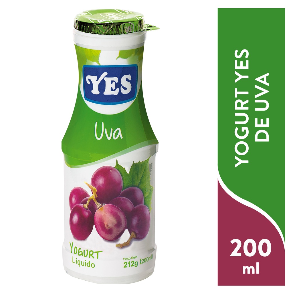 Yogurt Yes Liquido de Uva - 200 ml