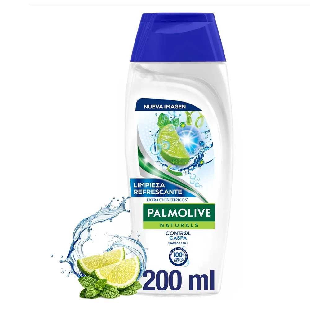 Shampoo Palmolive Naturals Control Caspa Extractos Citricos - 200 ml