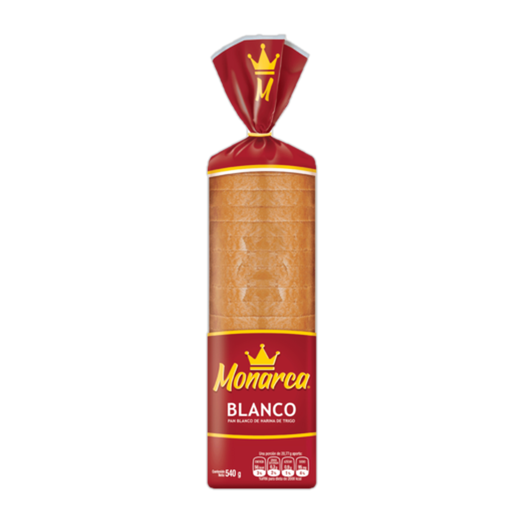 Pan De Caja Monarca 540 g