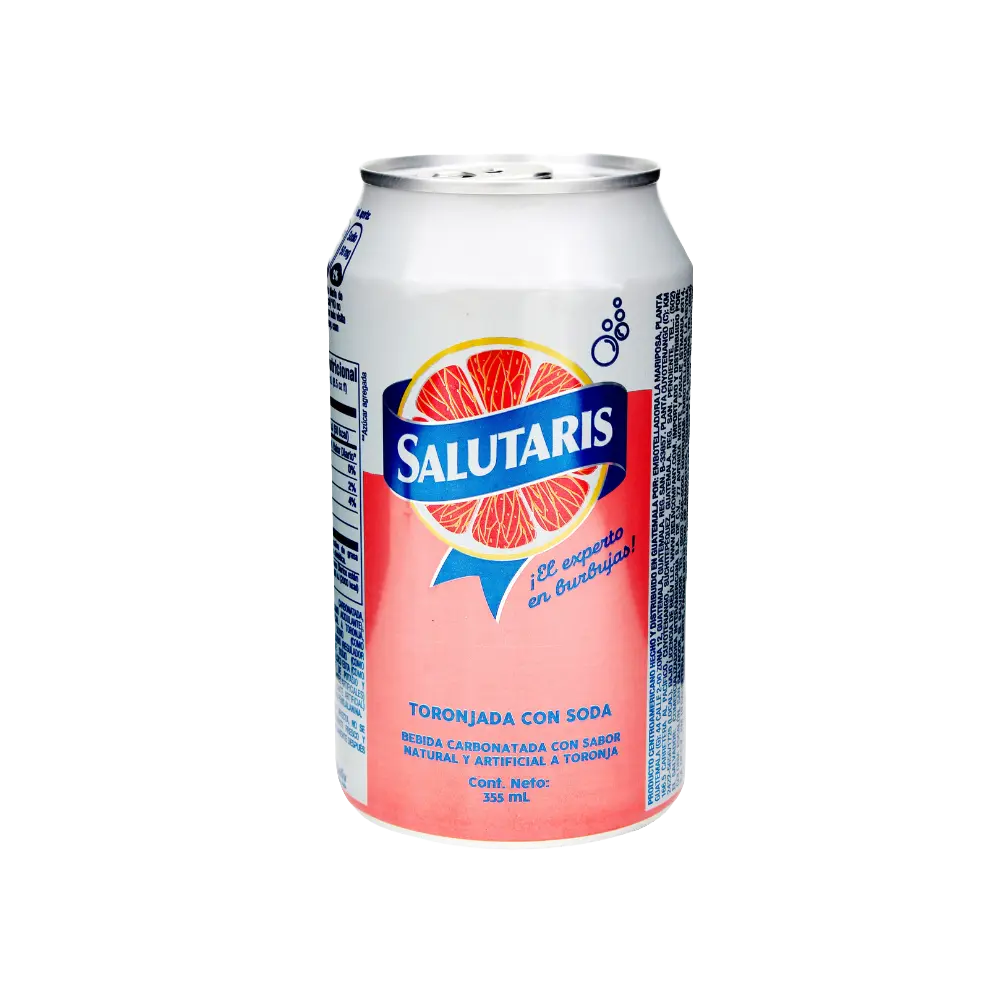 Salutaris Con Jugo Sabor Toronja 355 mL Lata