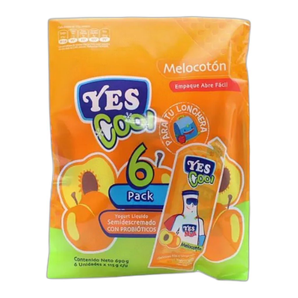 Yogurt YES COOL Melocotón 115 g