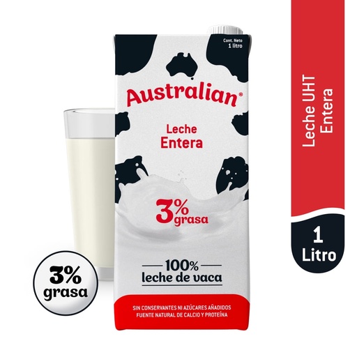 Leche Entera Australian UHT - 1 L