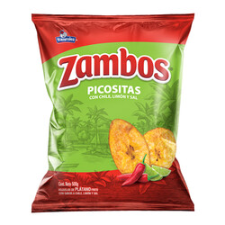 Platanos Con Chile Limon Y Sal Zambos Yummies 19 g