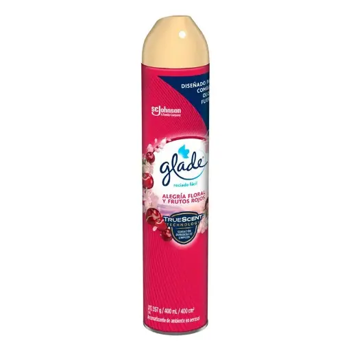 Aromatizante de Ambiente en Aerosol Glade Frutos Rojos 400 ml