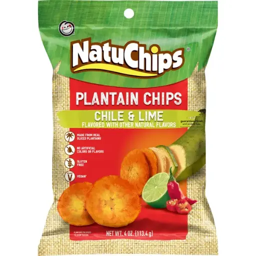 Snack Frito Lay Caribas Natuchips Chile Y Limón 19 g
