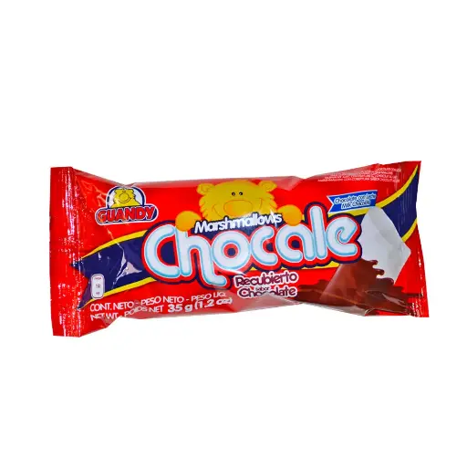 Chocale Marsmellows Guandy Cubierto de chocolate 35 g