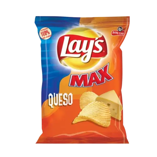 Papas Lays Max Queso Frito 80 g