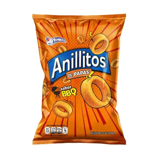Anillitos de Papas BBQ Yummies 150g