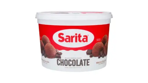 Helado de Chocolate Sarita 1/2 Galon