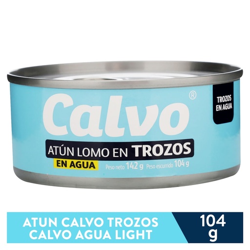 Atún Calvo Trozos En Agua Light - 142 g