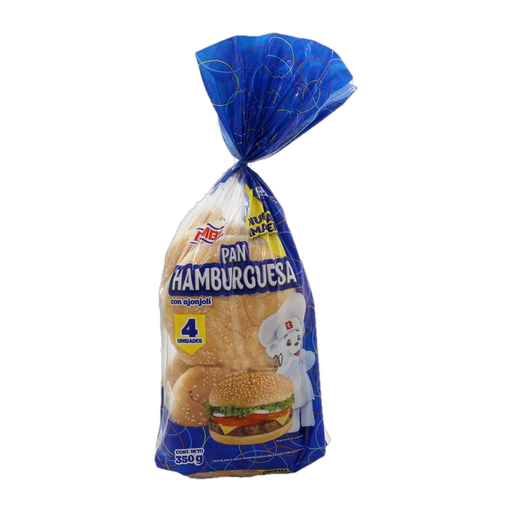Pan Hamburguesa Bimbo Ajonjoli 350 g