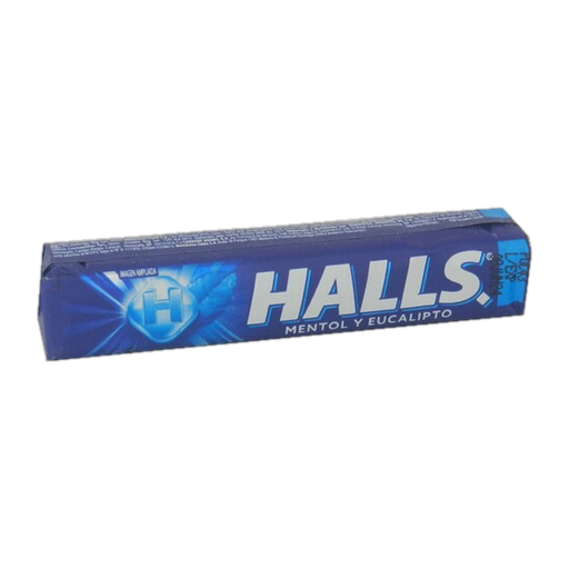 Caramelo Halls Menta 9S Barra 25.2 g