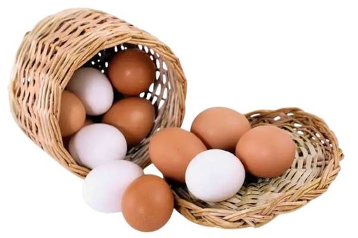 Huevos de granja grande 5X1