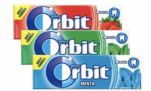Orbit Goma de Mascar sin Azucar
