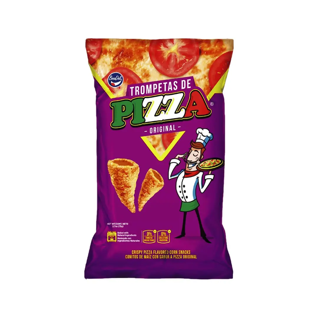 Trompetas De Pizza 30g Bocadeli