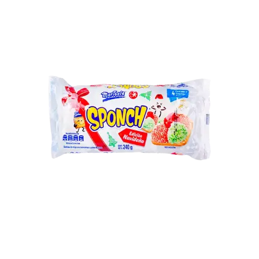 Galleta Marisela Sponch Navideña- 90 g